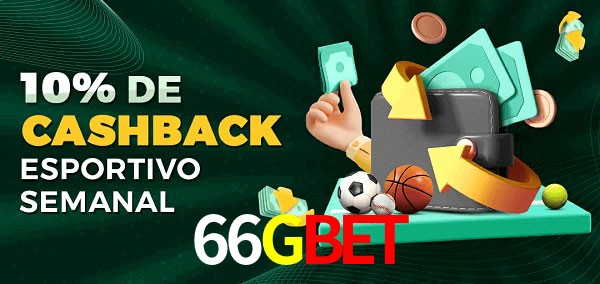 10% de bônus de cashback na 66Gbet